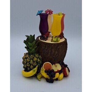 Vintage Resin Spreader Set - Coconut Base Mixed Fruit & Tropical Drink Spreaders